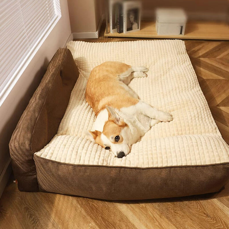 Bed Cover - All Seasons Thickened Large Washable Cat & Dog Pillow Bed - Image 7