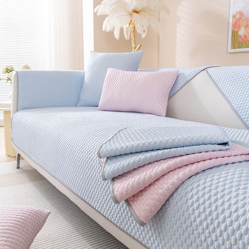 Anti-scratch Furniture Protector Washable Cooling Couch Cover - Image 9