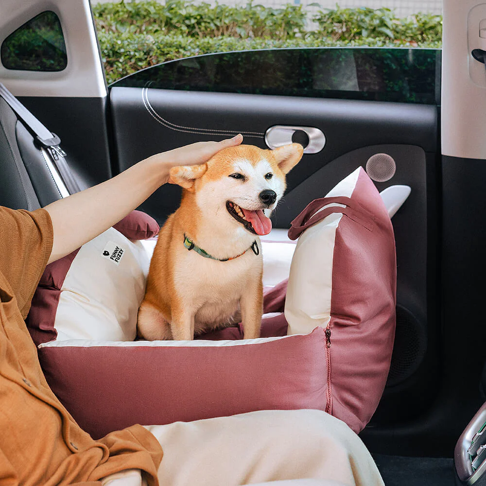 Bear Ears Pet Car Safety Bed Dog Car Seat Bed - Image 6