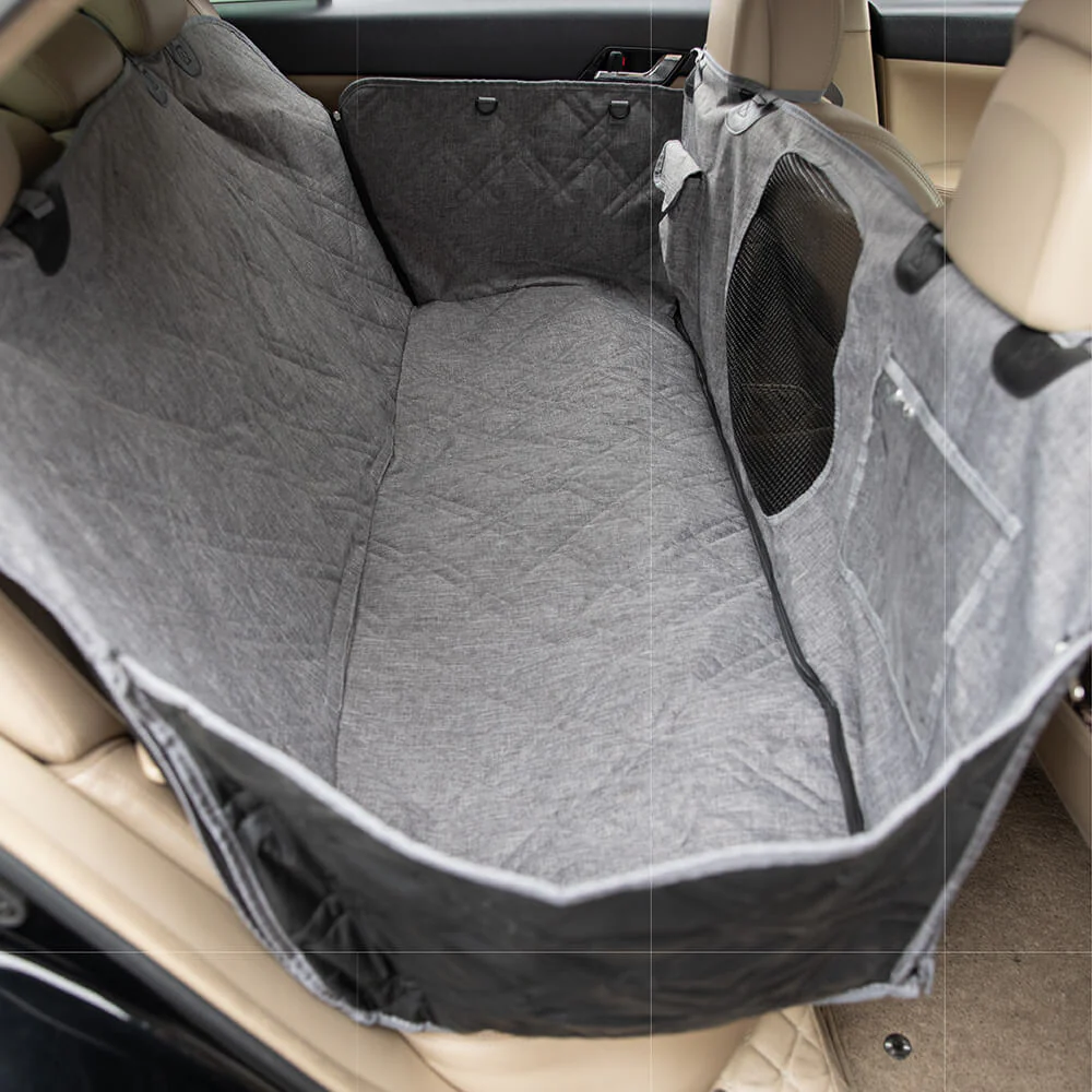 Cationic Fabric Oxford Fabric Waterproof Scratch Resistant Dog Car Seat Cover - Image 3