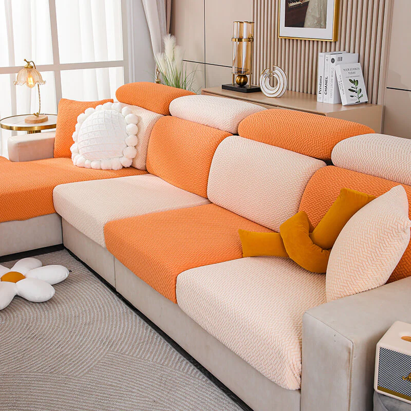 Colourful Fleece Sofa Cover Furniture Protector Couch Cover - Image 9