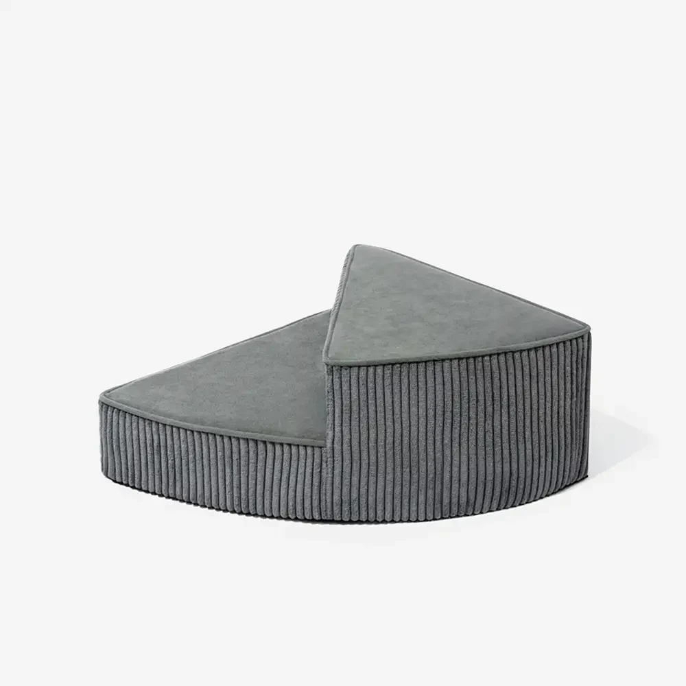 Cozy Corduroy Joint-Friendly Removable Spiral Pet Stairs - CreamyStep - Image 9