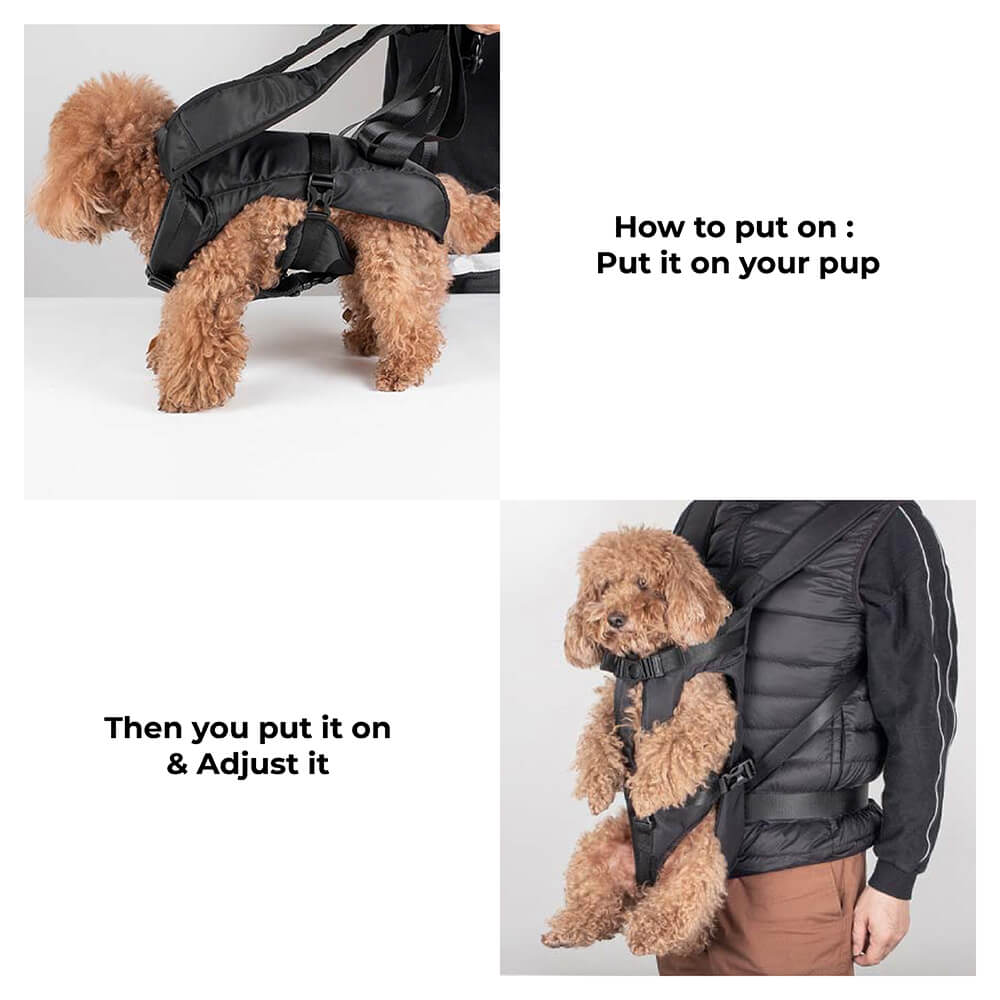 Dog Pet Carrier Bag Backpack - Cockpit - Image 7