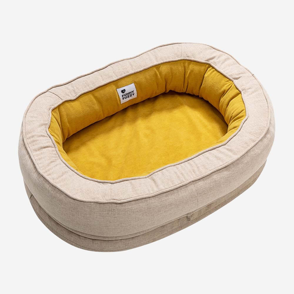 Donut Fluffy Orthopedic Dog Bed - Image 22