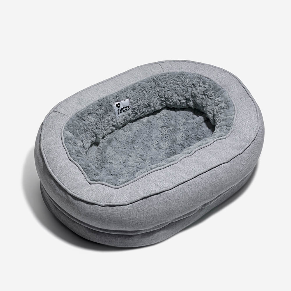 Donut Fluffy Orthopedic Dog Bed - Image 25