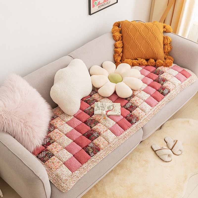 Garden Chic Cotton Protective Couch Cover - Image 6