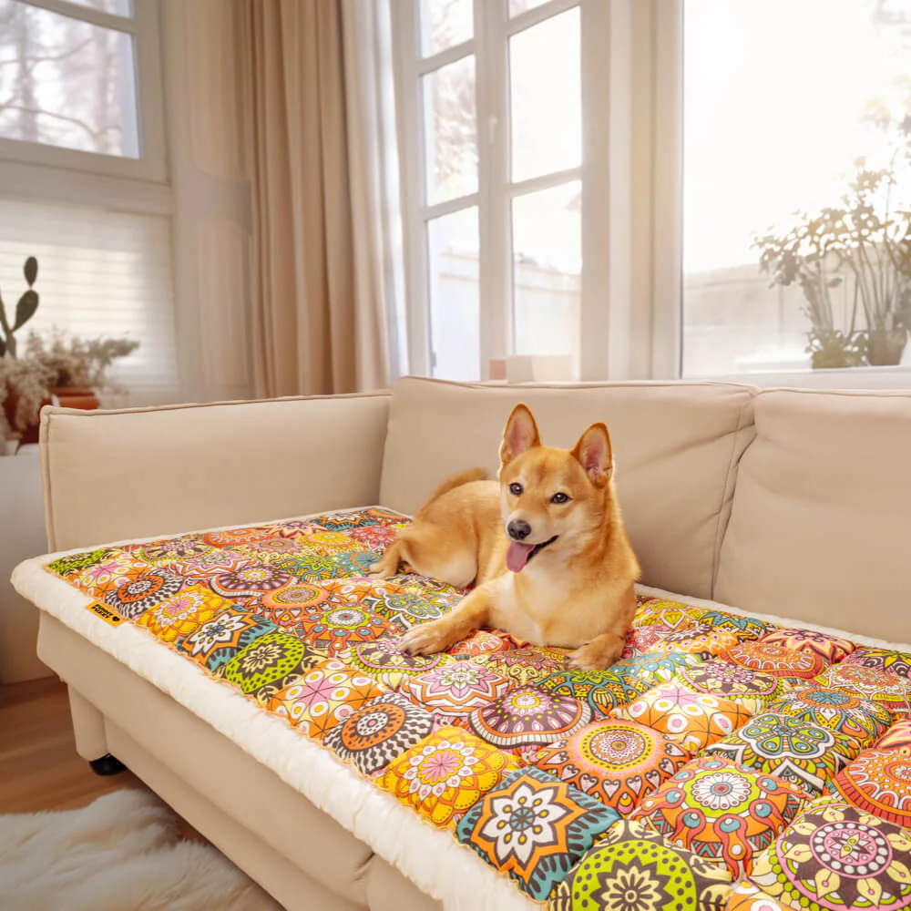 Garden Chic Cotton Protective Couch Cover - Image 11
