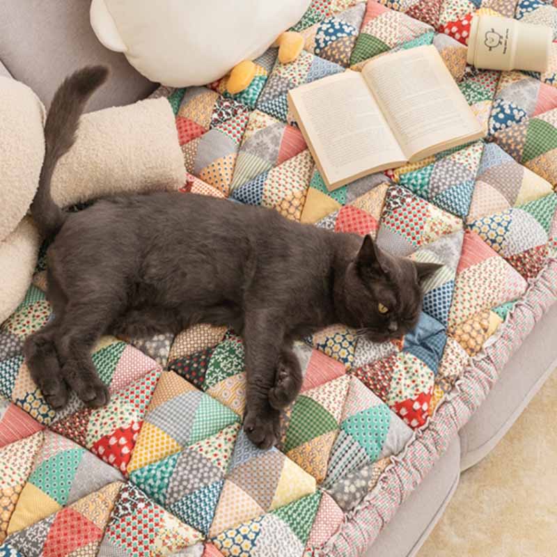 Garden Chic Cotton Protective Couch Cover - Image 26