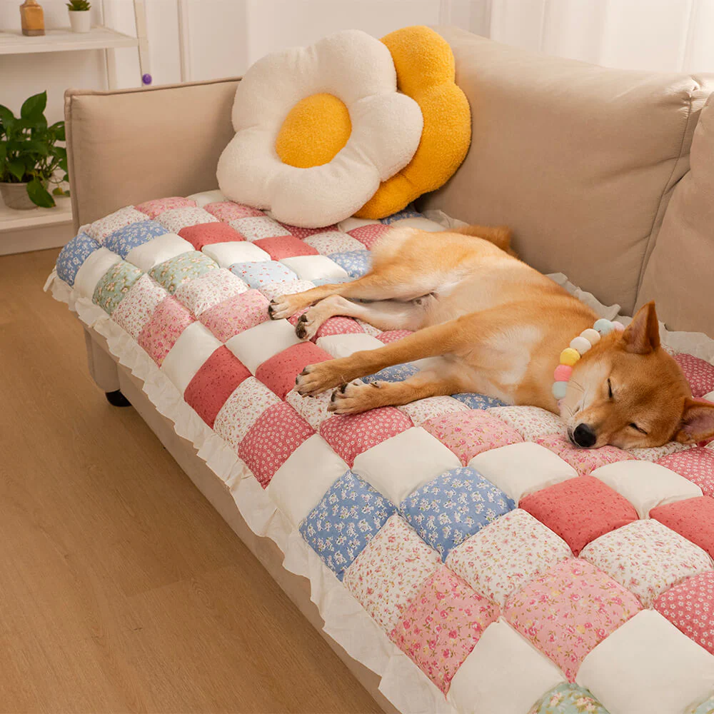 Garden Chic Cotton Protective Couch Cover - Image 22
