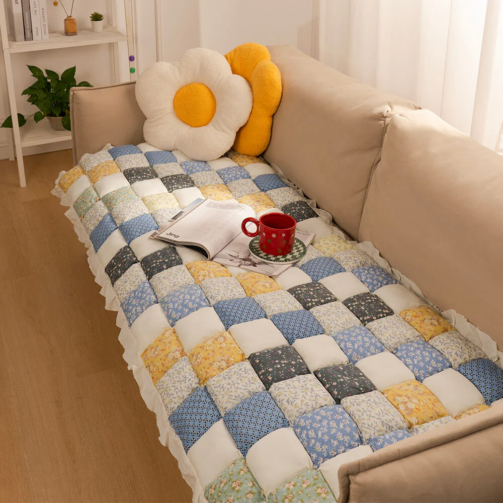 Garden Chic Cotton Protective Couch Cover - Image 21