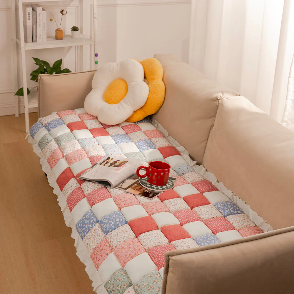 Garden Chic Cotton Protective Couch Cover - Image 23
