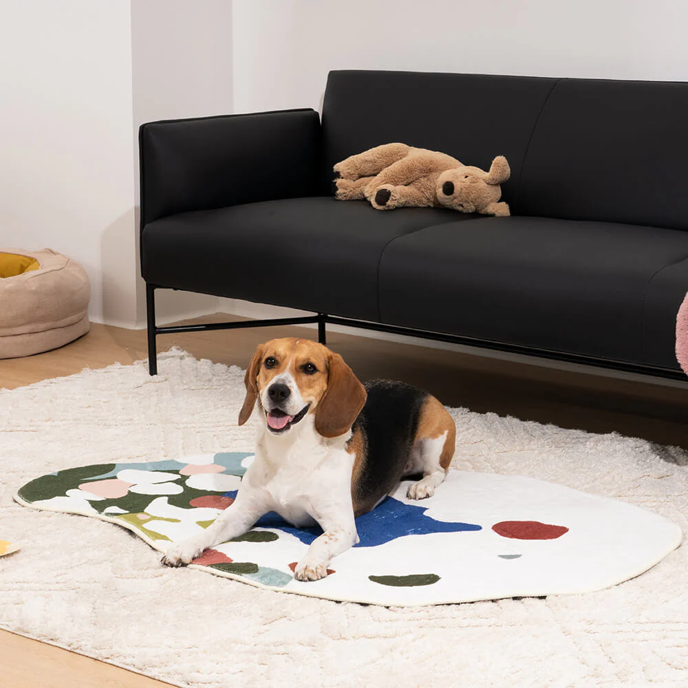 Greenery Forest Heterotype Plush Carpet Pet Mat Pet Rug - Image 7