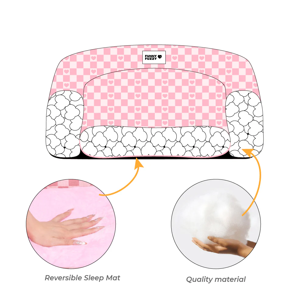 Heartbeat Series Deep Sleeping Dog Sofa Bed - Image 5