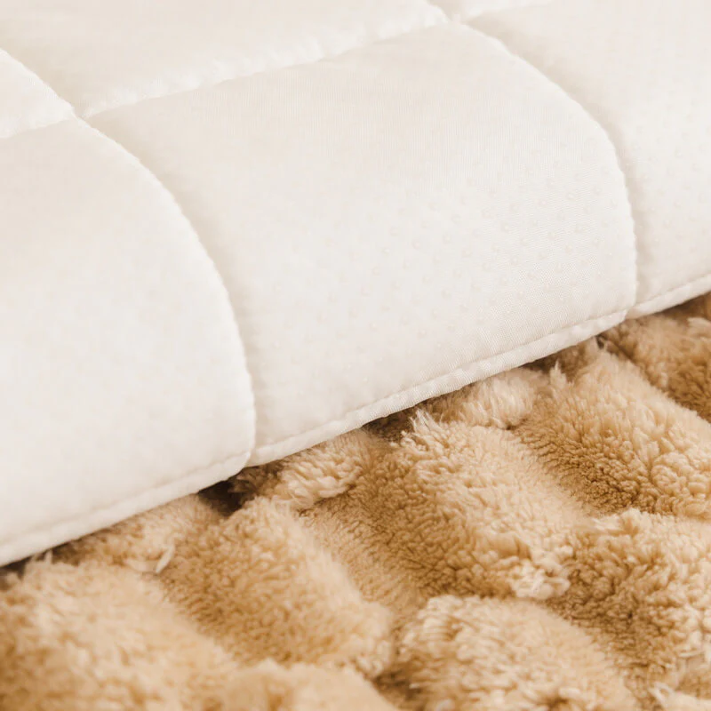 Honeycomb Plush Thickened Soft Sofa Decoration Pet Mat Couch Cover - Image 8