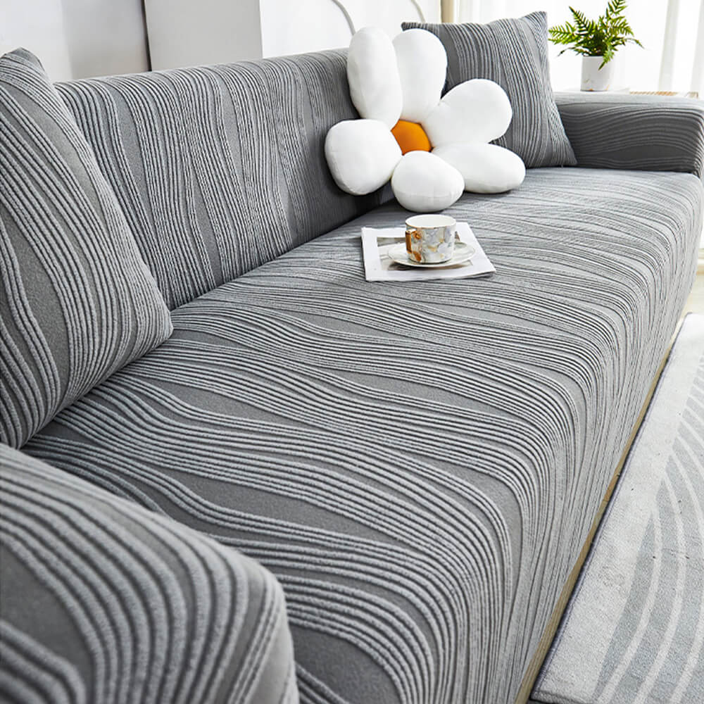 Jacquard Stretch Full-Cover Anti-scratch Couch Cover - Image 9