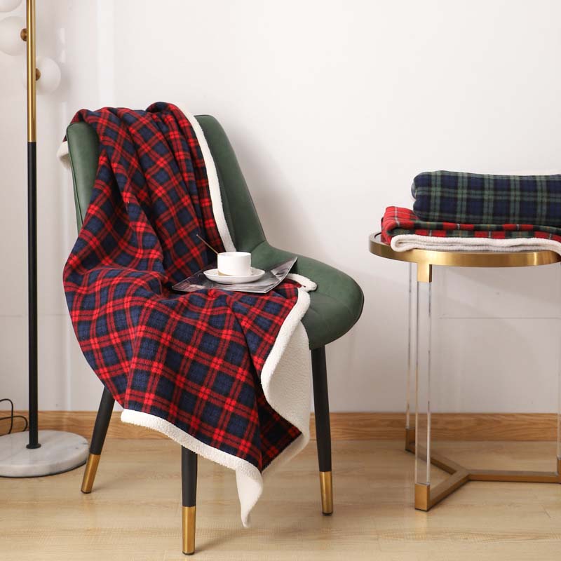 Large Plaid Dog Blanket - Image 3