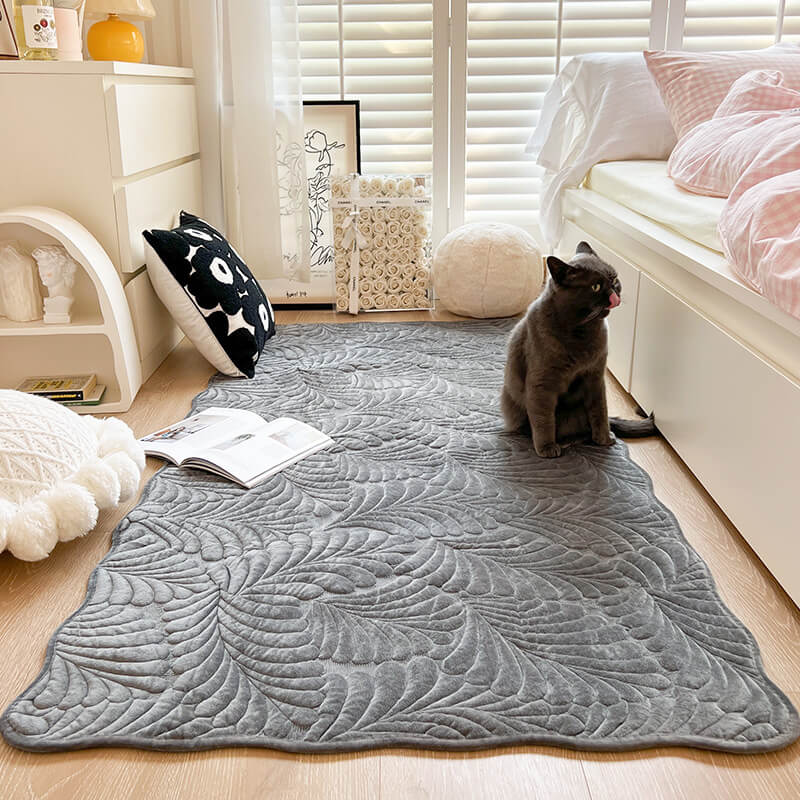 Leaf Cotton Mat Anti-scratch Protective Couch Cover - Image 7