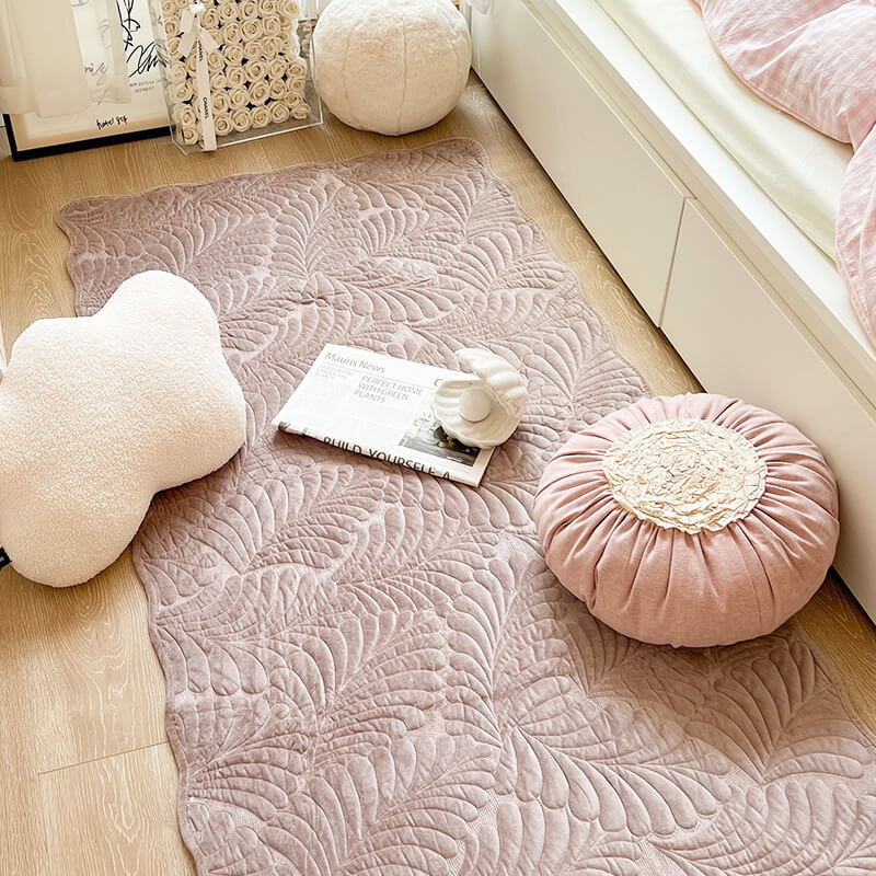 Leaf Cotton Mat Anti-scratch Protective Couch Cover - Image 8