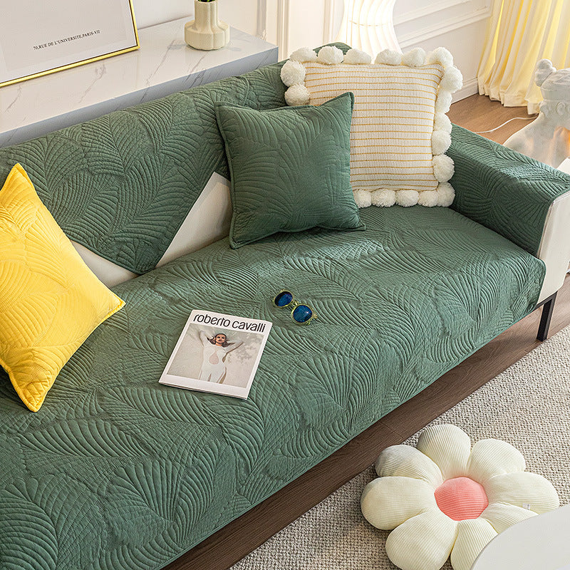 Leaf Sofa Mat Furniture Anti-scratch & Skid Protection Couch Cover - Image 9