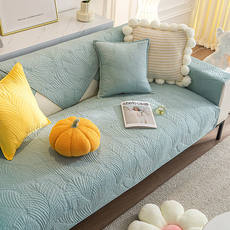 Leaf Sofa Mat Furniture Anti-scratch & Skid Protection Couch Cover - Image 7