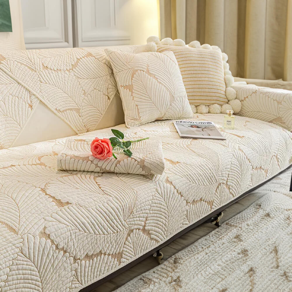 Leaf Sofa Mat Furniture Anti-scratch & Skid Protection Couch Cover - Image 10