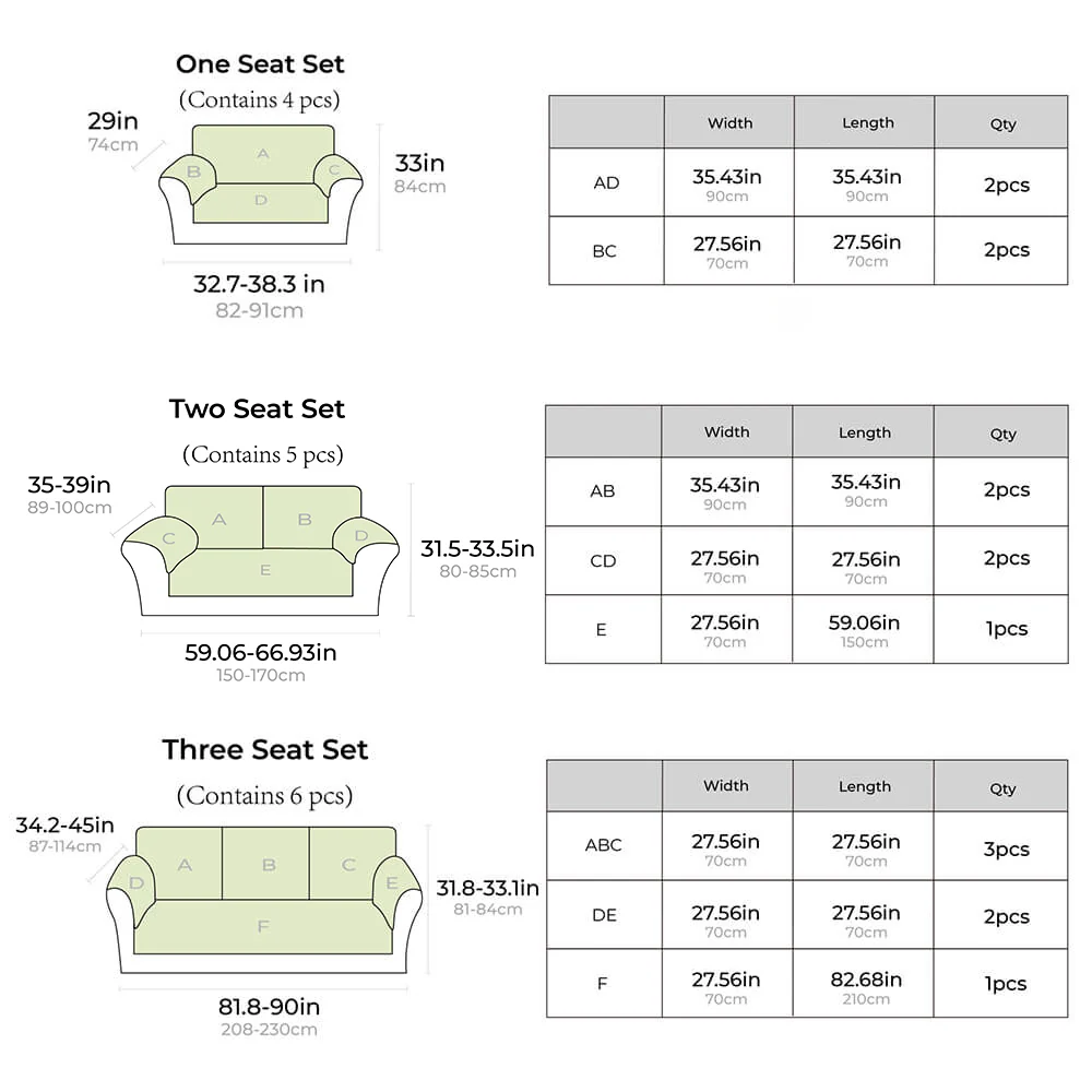 Leaf Sofa Mat Furniture Anti-scratch & Skid Protection Couch Cover - Image 3