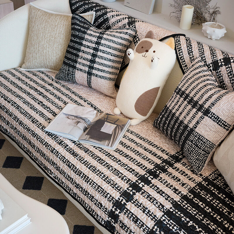 Light Luxury Cotton Sofa Cover Anti-Scratch Furniture Protective Couch Cover - Image 8