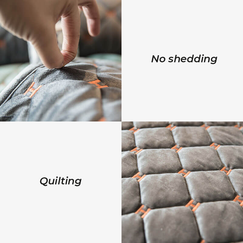 Luxury Quilted Velvet Non-Slip Couch Cover - Image 6
