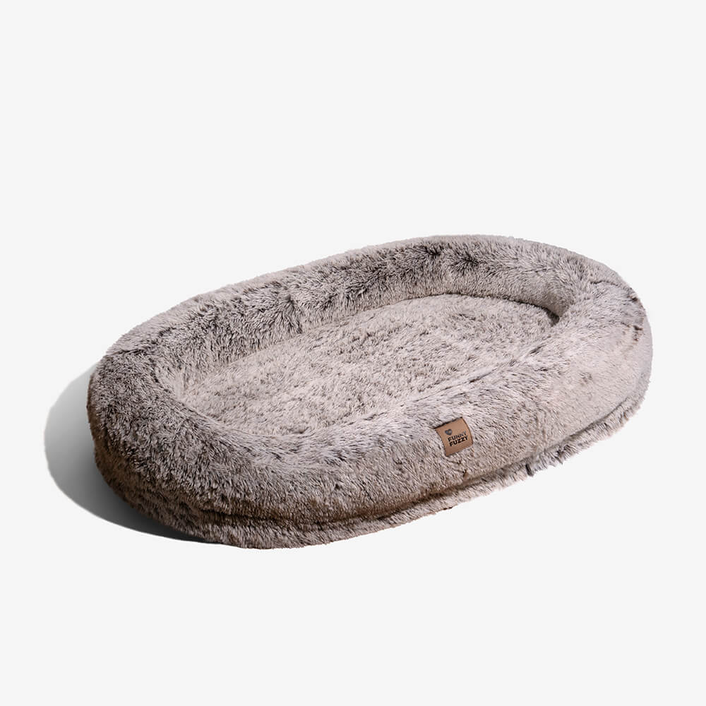 Luxury Super Large Sleep Deeper Oval Bed Human Dog Bed - Image 24