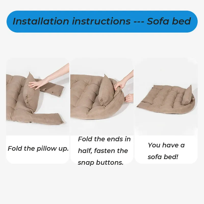 Multifunctional Pet Mat Soft Suede Cat & Dog Bed - Image 10