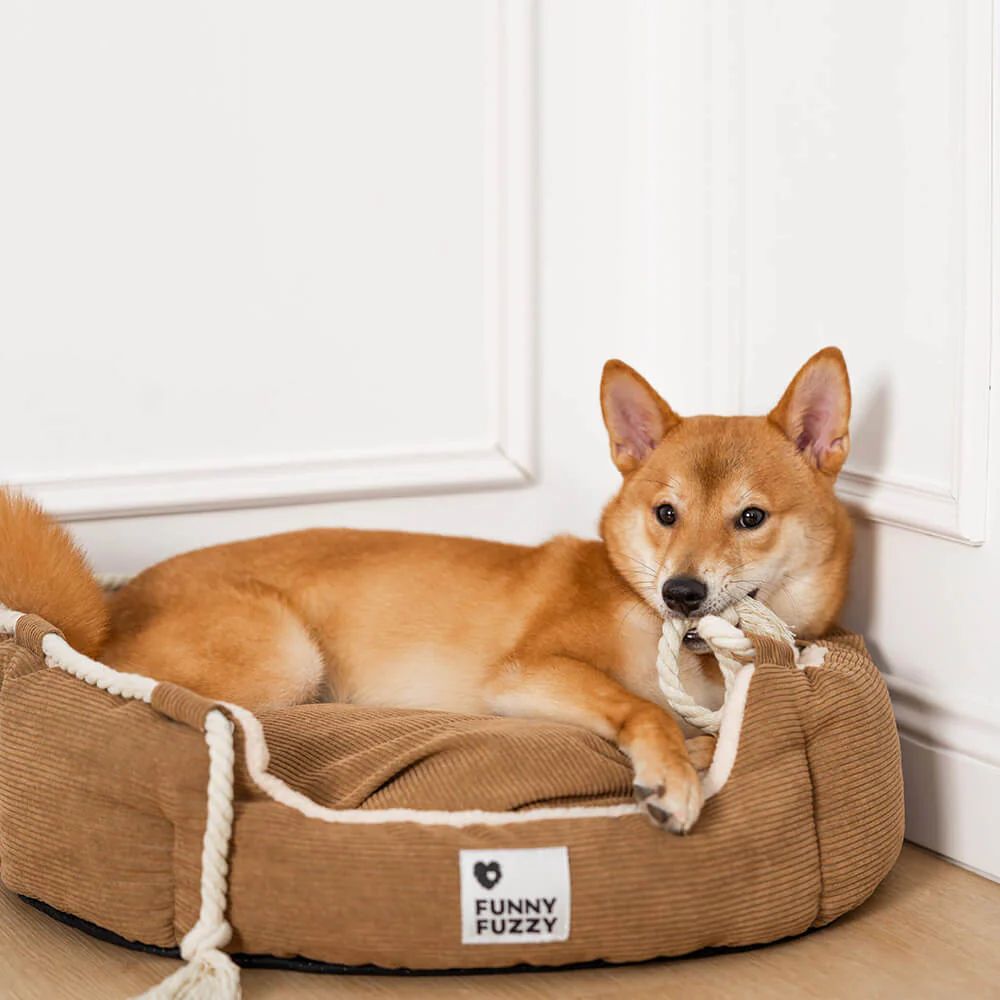 Playful Pull Rope Pet Bed Adjustable Chew-Resistant Dog & Cat Bed - Image 4