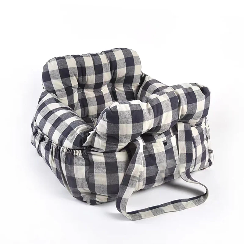 Portable Leisure Outing Pet Bolster Large Dog Car Seat Bed - Image 17