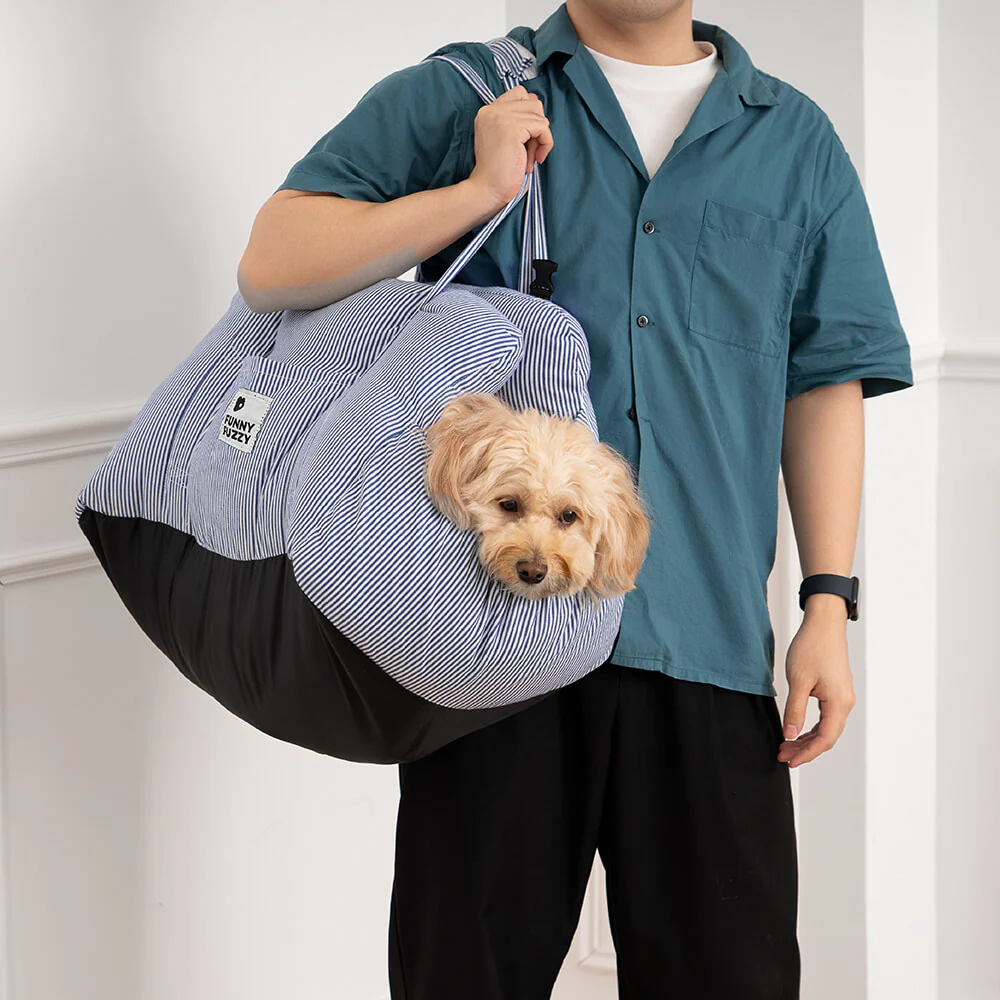 Portable Leisure Outing Pet Bolster Large Dog Car Seat Bed - Image 3