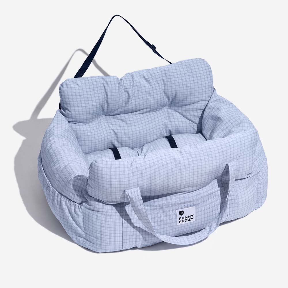 Portable Leisure Outing Pet Bolster Large Dog Car Seat Bed - Image 9