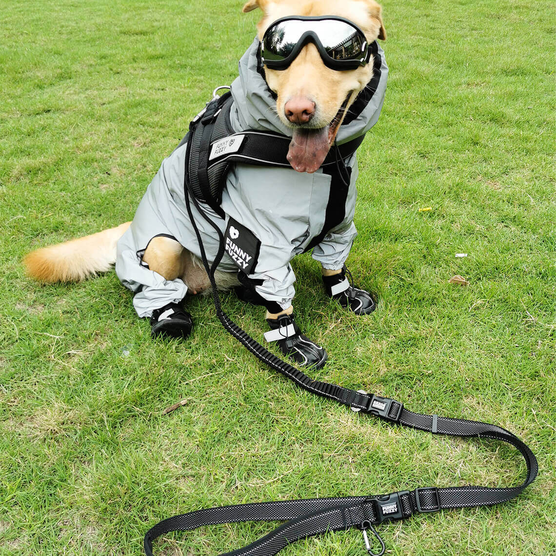 Reflective All-weather Waterproof Cool Dog Accessories Rain Coat - Image 13