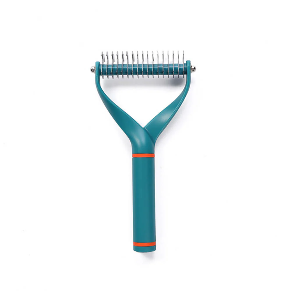 Pet Safe Dematting Comb Rake - Double Sided Blades - Image 9