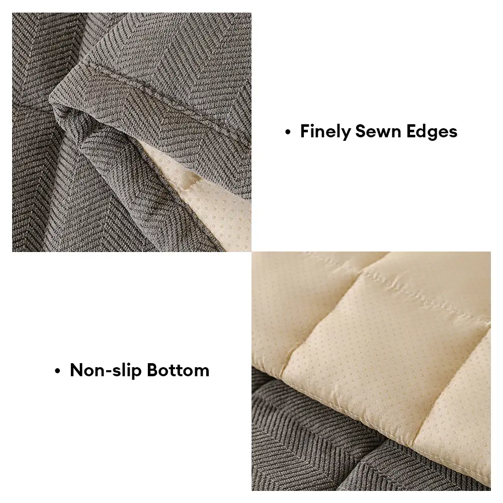 Scratch-proof All-season Stain-resistant  Couch Cover Mat - Retro - Image 3