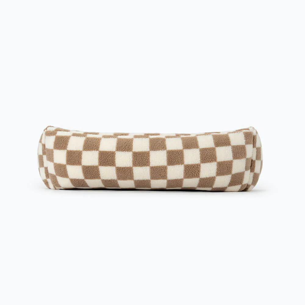 Stylish Checkerboard Warmth Removable Washable  Dog Sofa Bed - Image 9