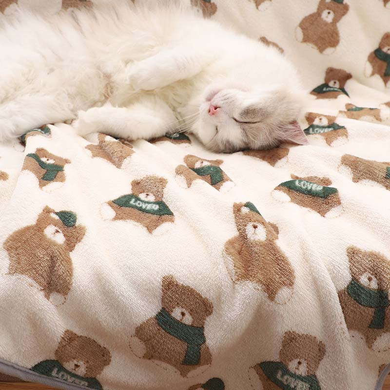 Pet Blanket Super Soft Cat Kneading Blanket - Image 4