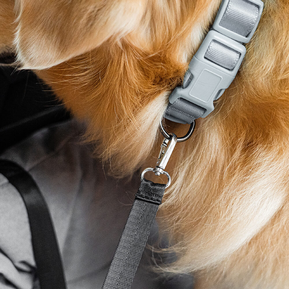 Travel Bolster Safety Medium Large Dog Car Back Seat Bed - Image 11
