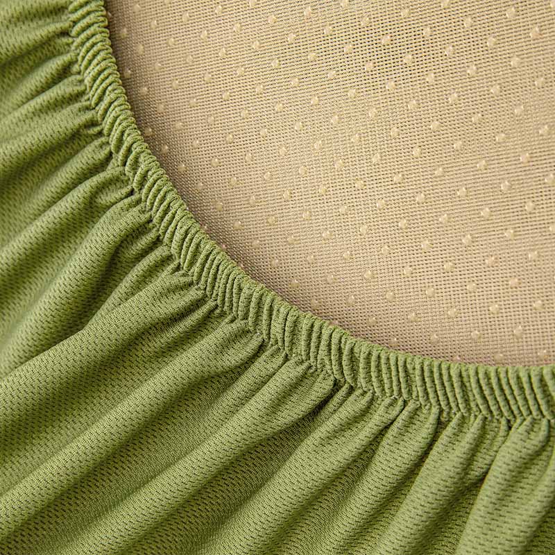 Universal Stretch Chenille Furniture Protection Herringbone Couch Cover - Image 9