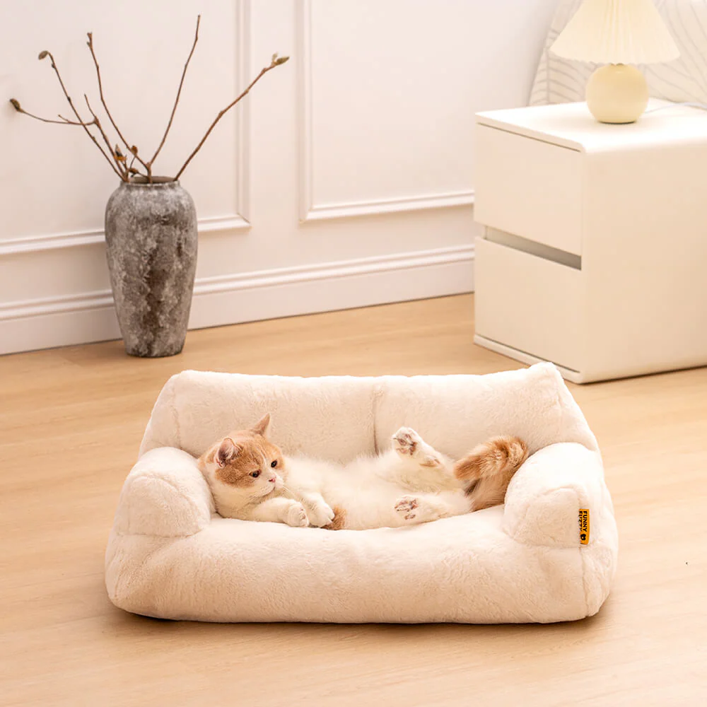 Vintage Leisure Diamond Cat Sofa Bed - Image 8