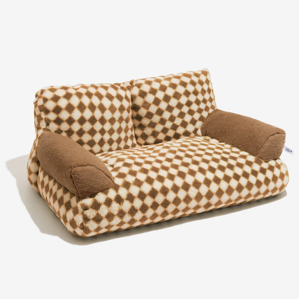 Vintage Leisure Diamond Dog & Cat Sofa Bed - Image 21