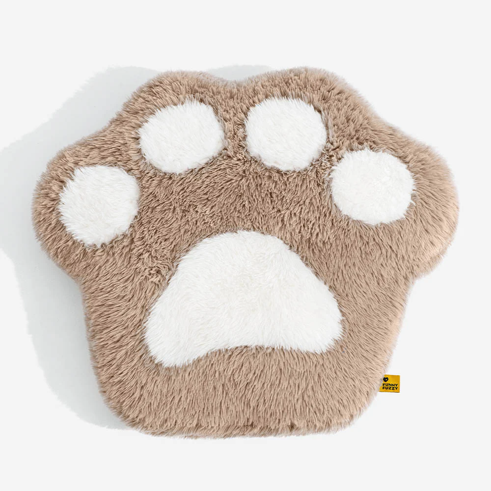 Washable Fluffy Non-Slip Cozy Cat Bed-Paw Spot - Image 10