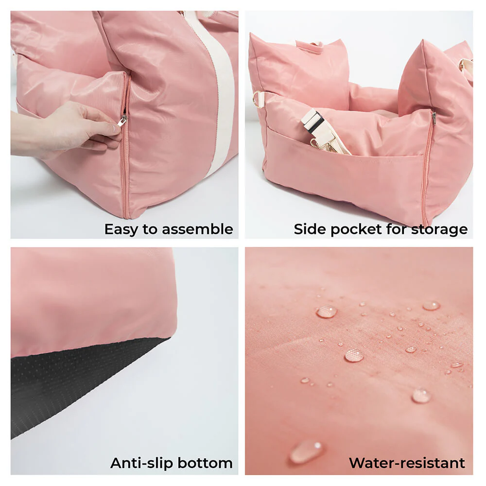 Waterproof Dog Car Seat Bed - First Class - Image 18