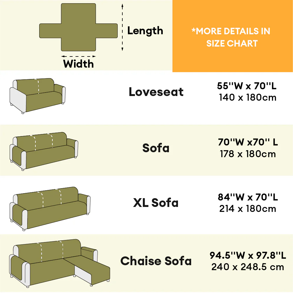 Waterproof Non-Slip Furniture Protector Pet Couch Cover-Slipsafe - Image 8