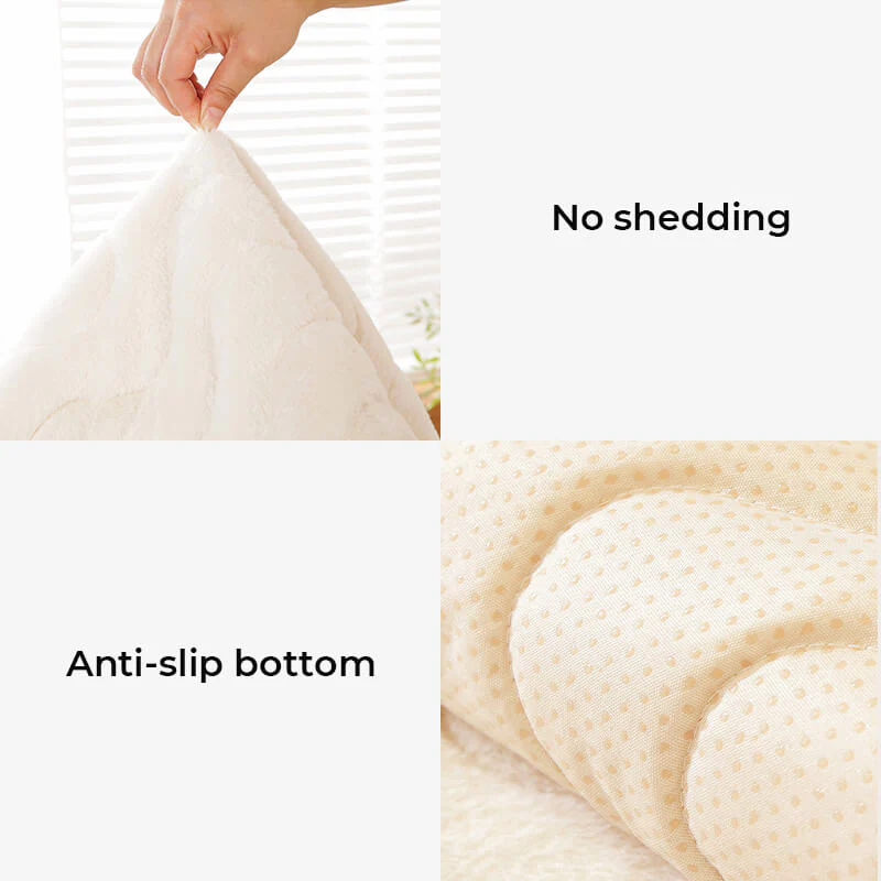 Wave Pattern Soft Plush Non-slip Couch Cover - Image 5